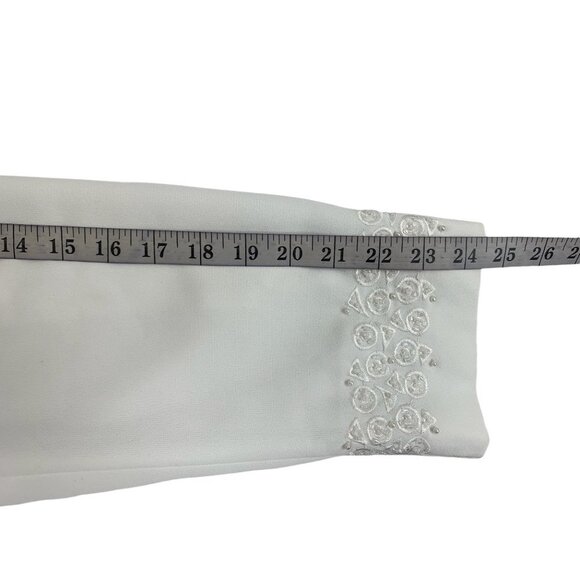 Executive Collection Women's Whistling White Skirt Set - Picture 5 of 11